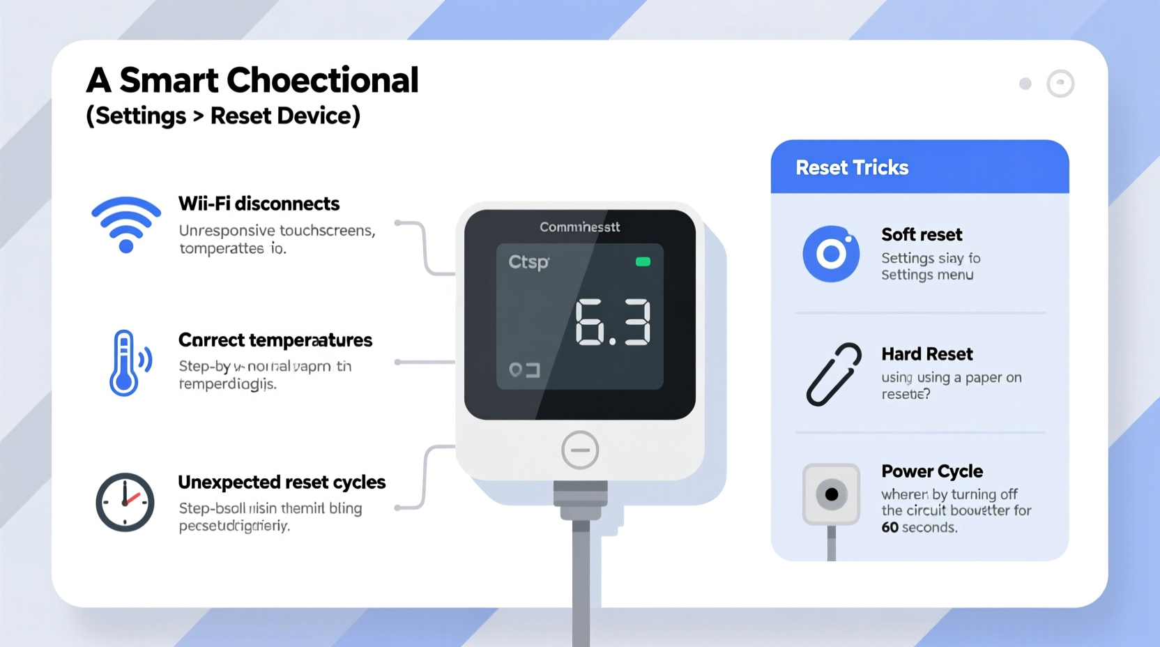 why is my smart thermostat acting up common glitches and reset tricks