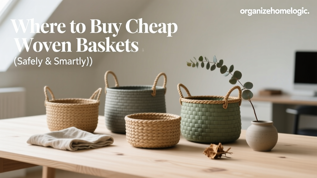 Where to Buy Cheap Woven Baskets (Safely & Smartly)