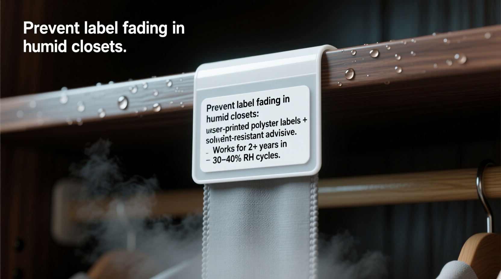 closet organization tips humidity proof bin labels