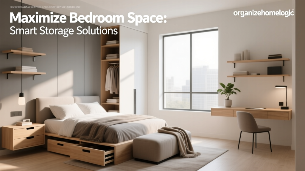 Maximize Bedroom Space: Smart Storage Solutions