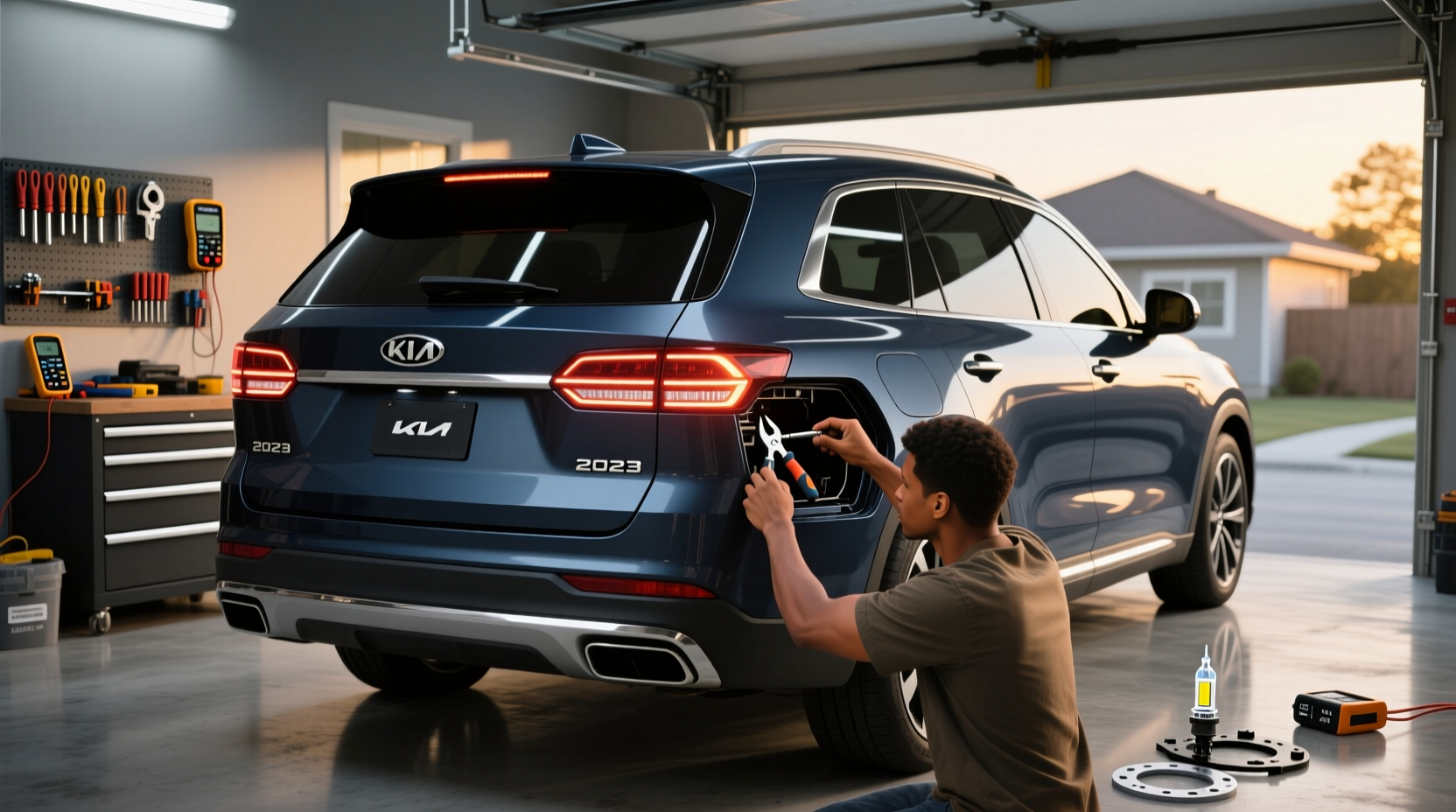 How to choose tail lights for kia sorento,How to replace Kia Sorento taillight? buying guide