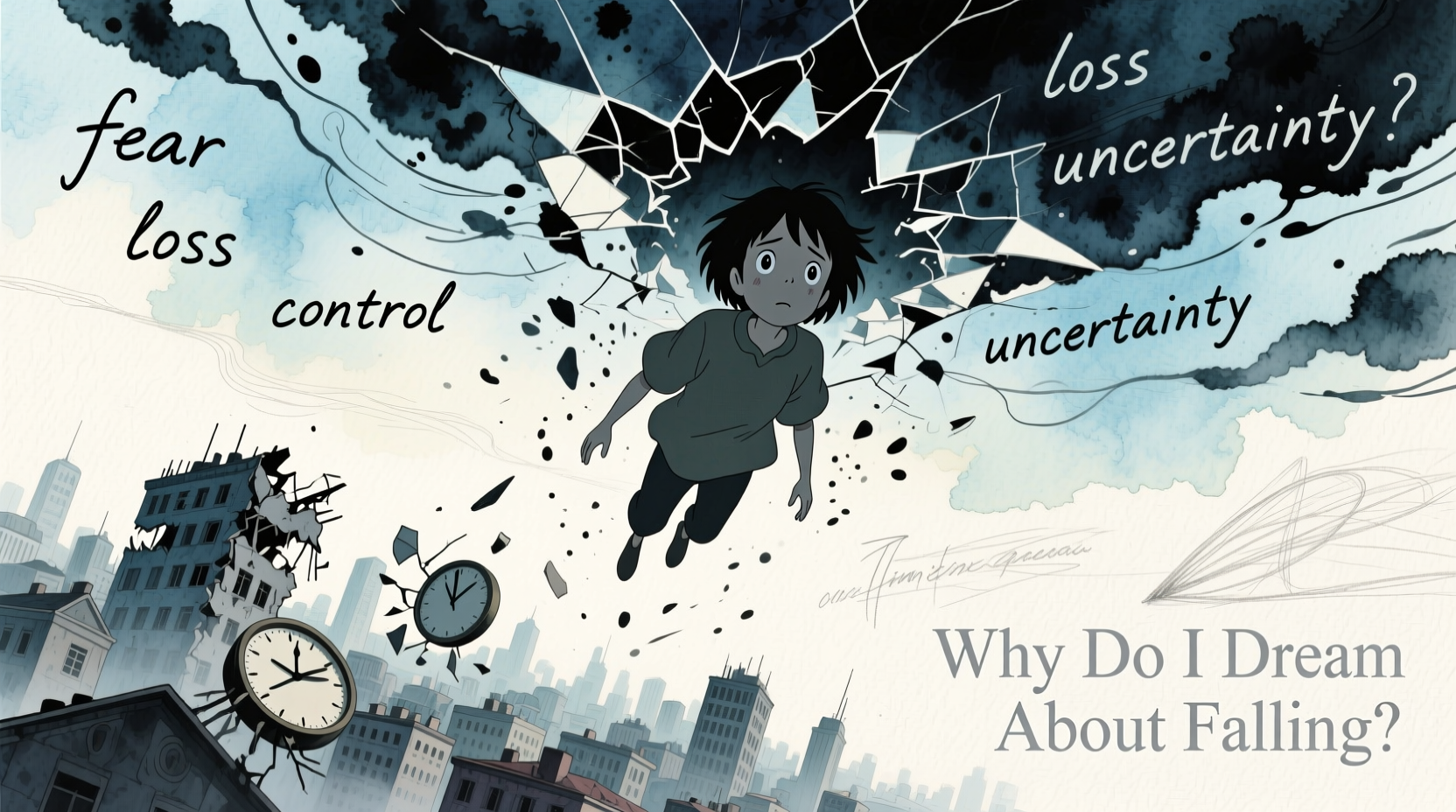 why do i dream about falling every night what it might really mean