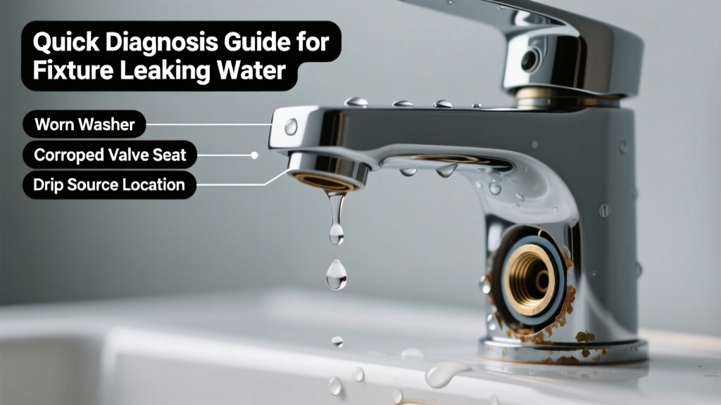 Fixture Leaking Water: Quick Diagnosis Guide