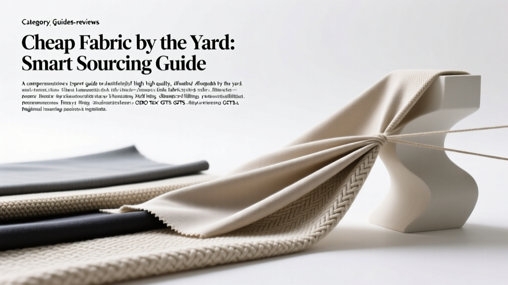 Cheap Fabric by the Yard: Smart Sourcing Guide