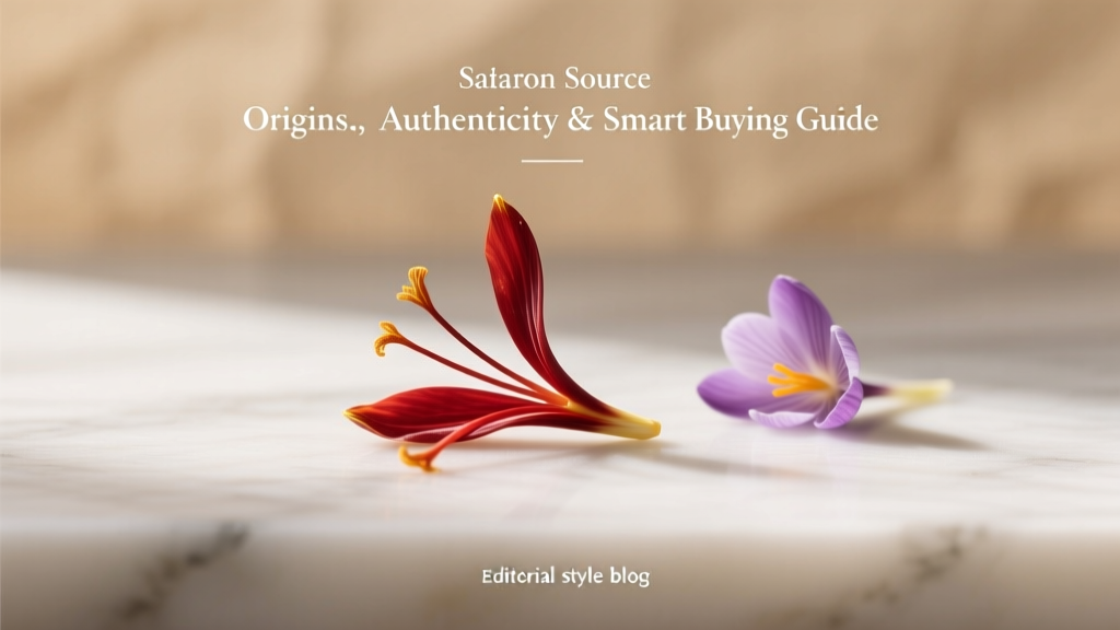 Saffron Source: Origins, Authenticity & Smart Buying Guide