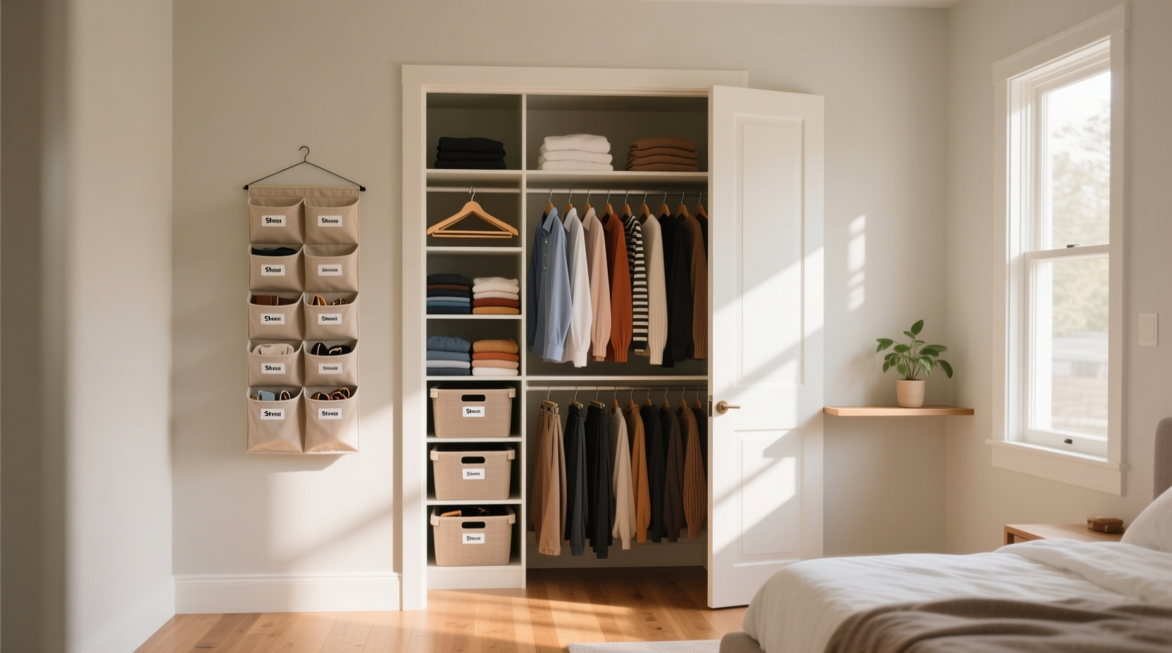 how organize closet