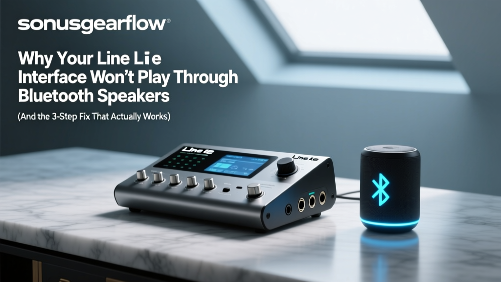 Line 6 Interface Bluetooth Speaker Fix (2026)