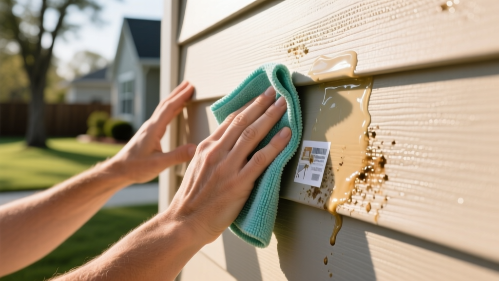 Tested: How to Get Sticker Residue Out of Siding Fast