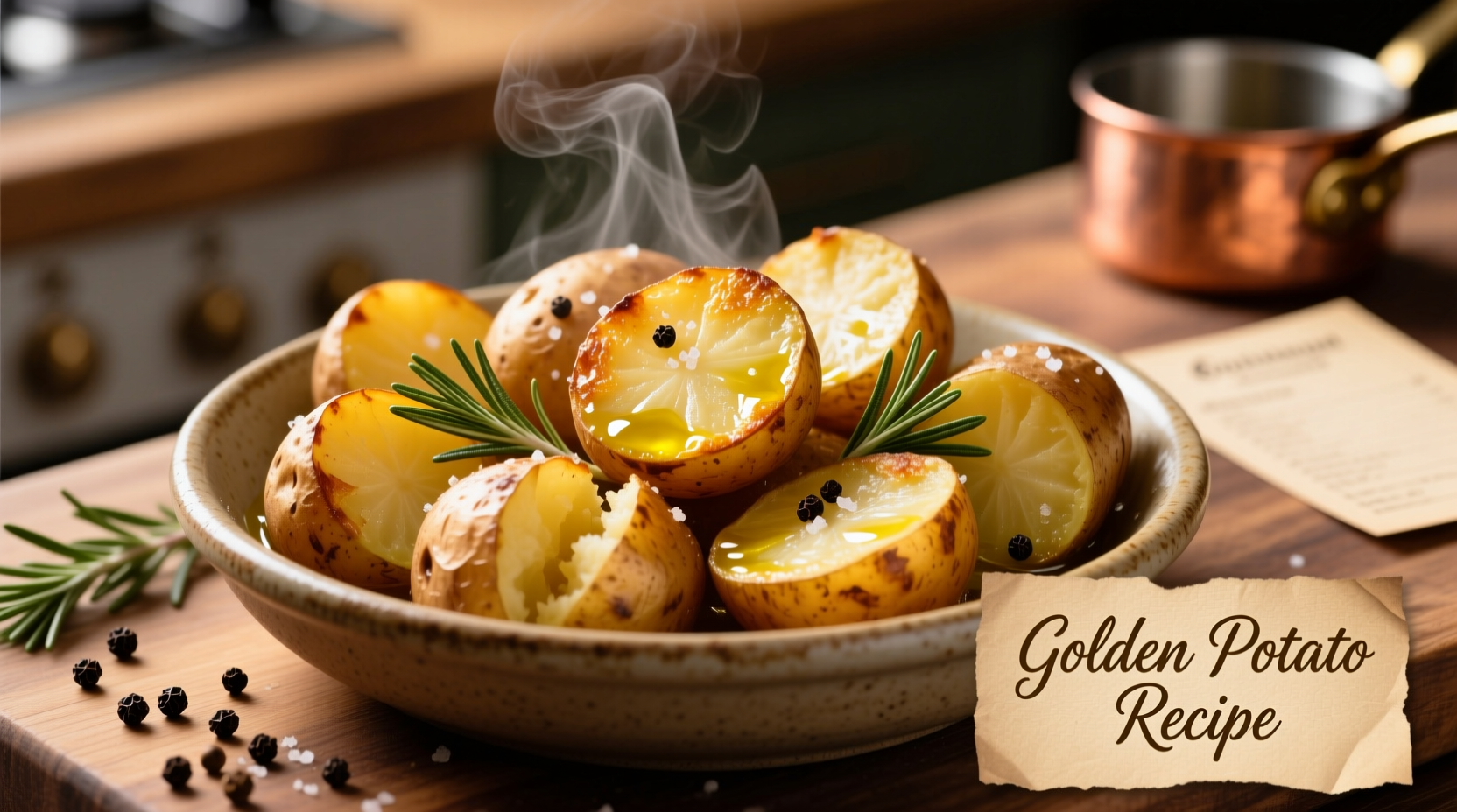 Perfect Golden Potato Recipe: Crispy Outside, Fluffy Inside