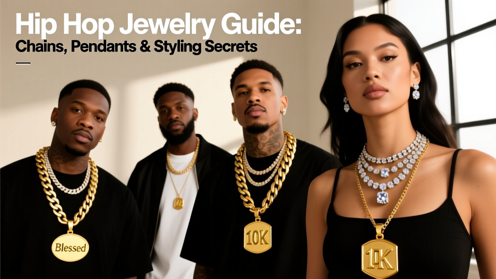 Hip Hop Jewelry Guide: Chains, Pendants & Styling Secrets