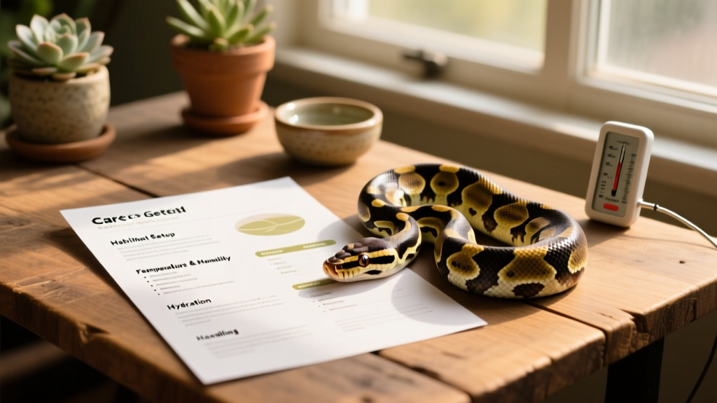 Ball Python Care Sheet