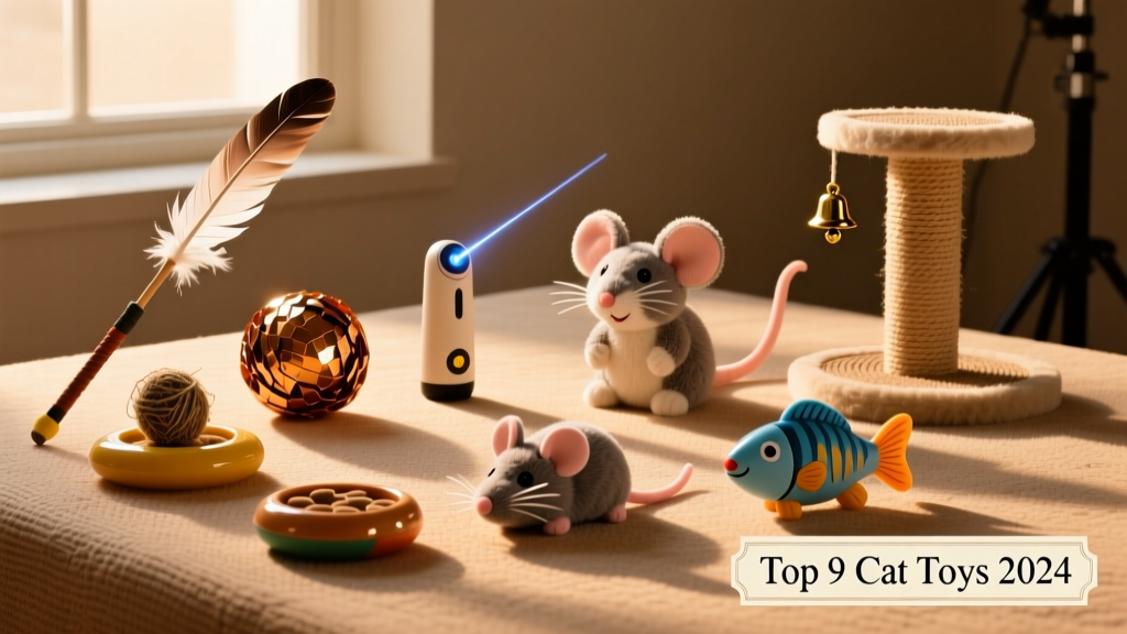Top 9 Toys & Games Cats Love to Play With