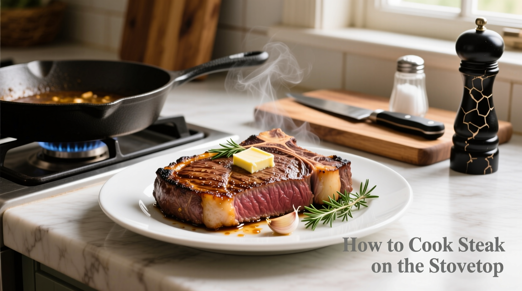 how do you cook steak on the stovetop