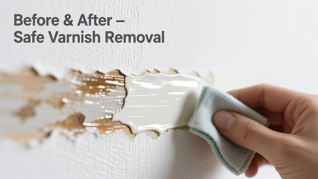 How to Remove Varnish from Wallpaper Safely