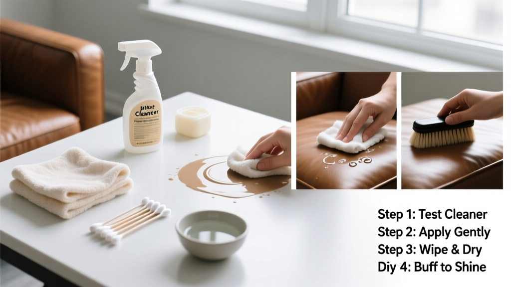 How to Clean Leather Furniture Safely and Effectively