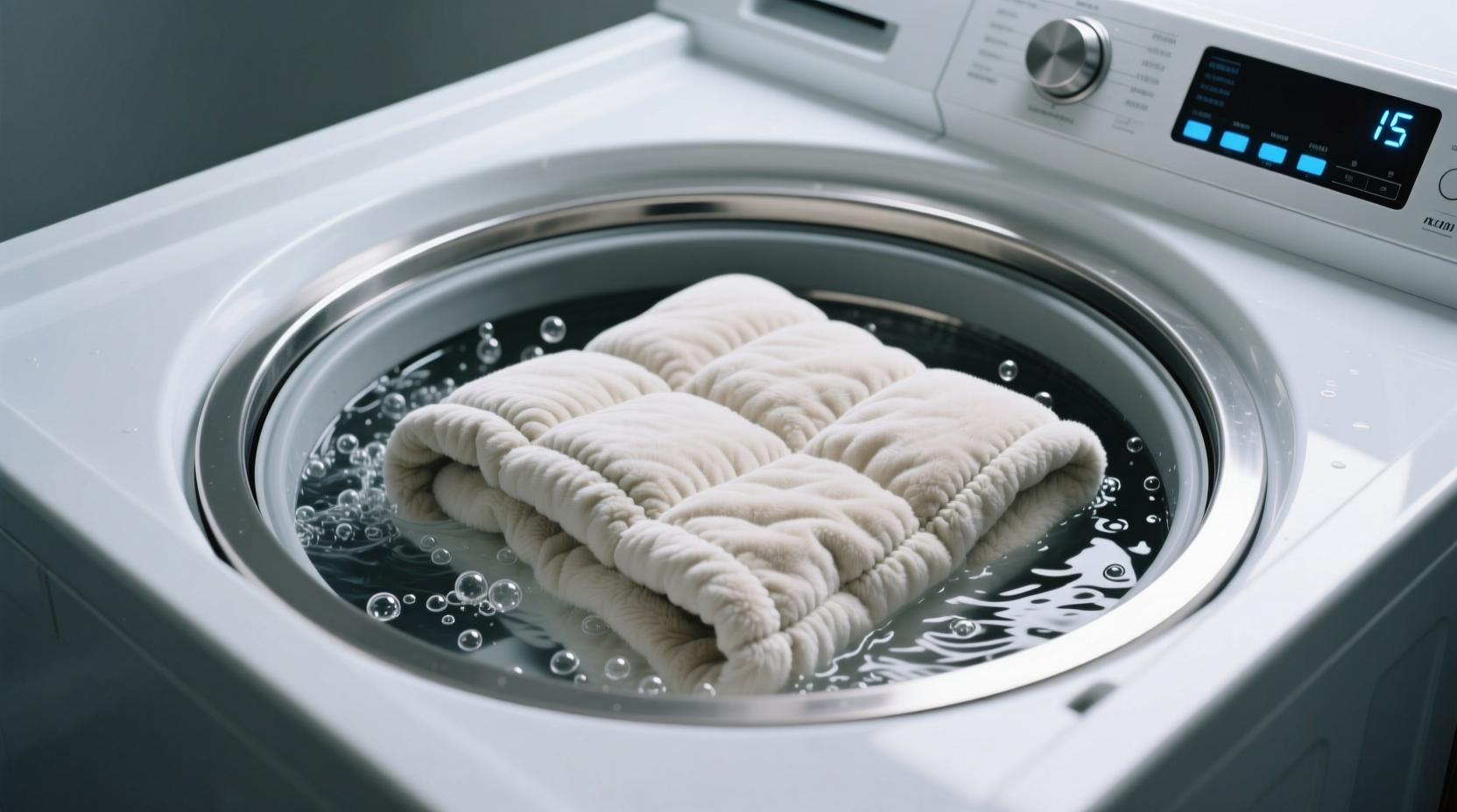 how to wash weighted blankets safely