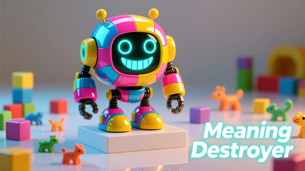 Meaning Destroyer: A Critical Safety and Developmental Analysis of a Controversial Toy Line