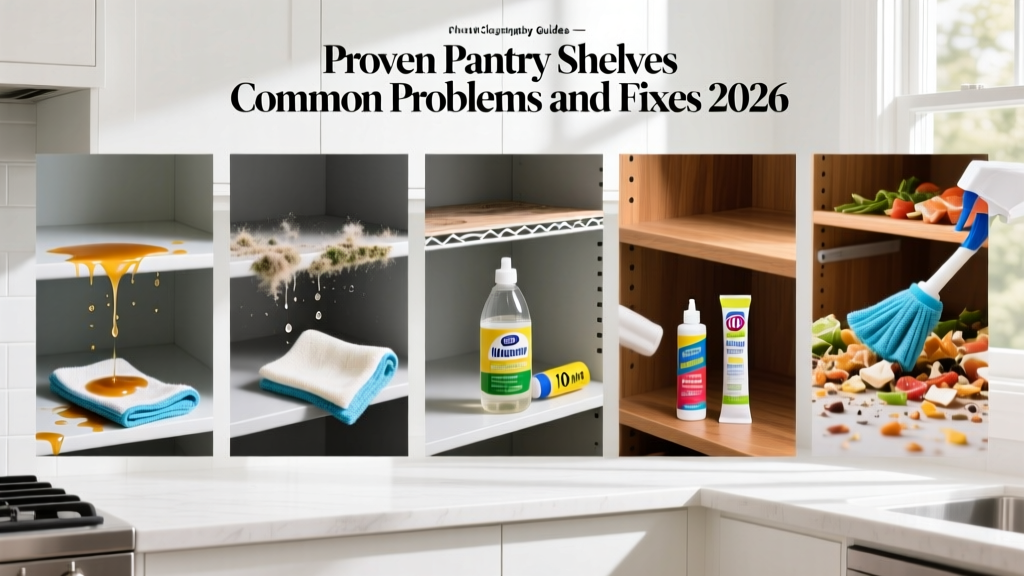 Proven Pantry Shelves Common Problems and Fixes 2026