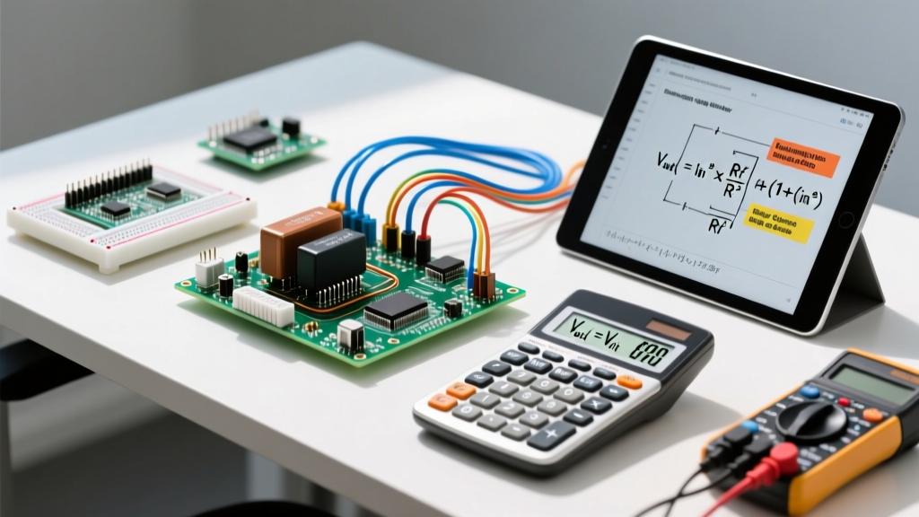 Mastering the Op Amp Gain Calculator: Formulas, Worked Examples, and Edge Cases