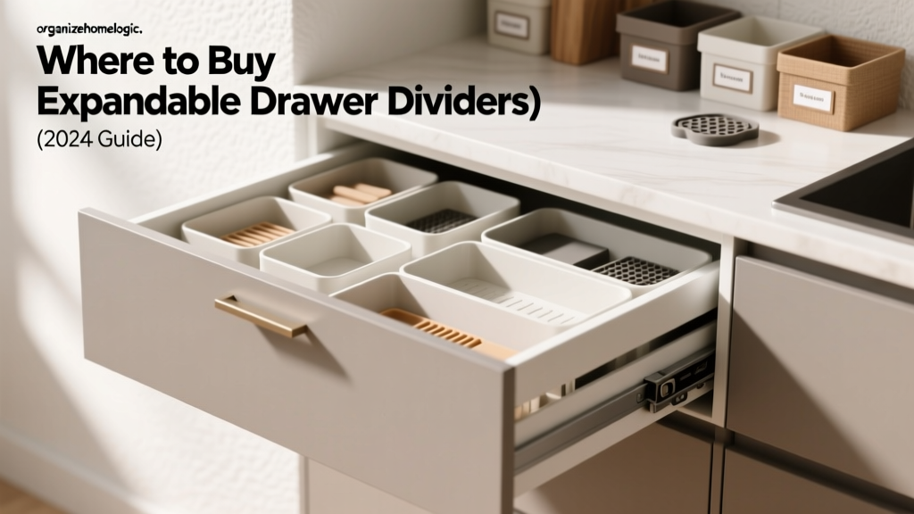 Where to Buy Expandable Drawer Dividers (2024 Guide)