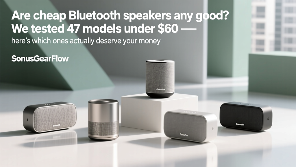 Are Cheap Bluetooth Speakers Any Good? (2026)