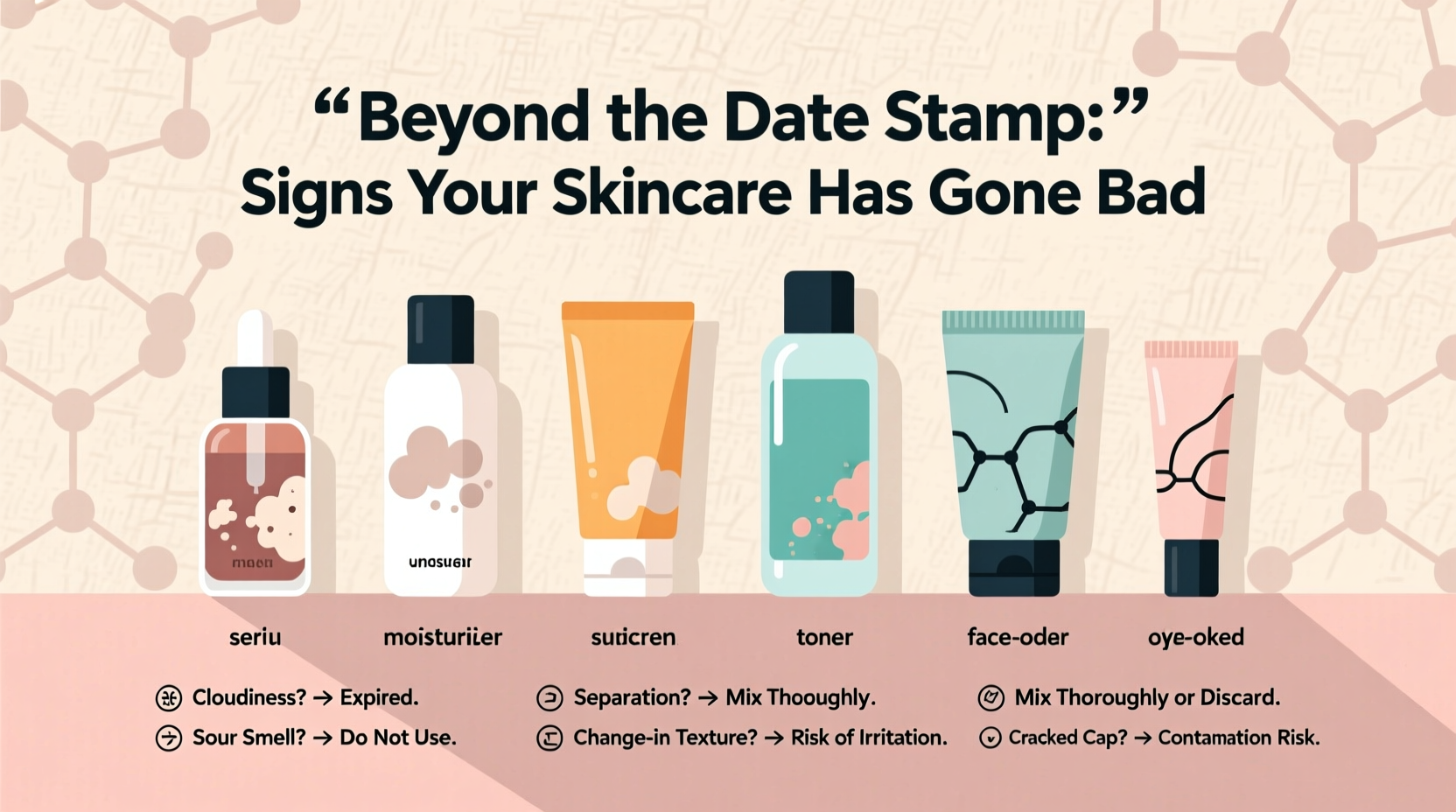 how to tell if your skincare product has expired beyond the printed date