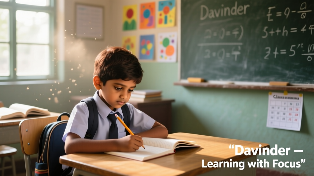 Davinder: A Developmental Profile and Educational Framework for Children Aged 5–8 Years