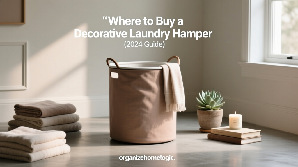 Where to Buy a Decorative Laundry Hamper (2024 Guide)