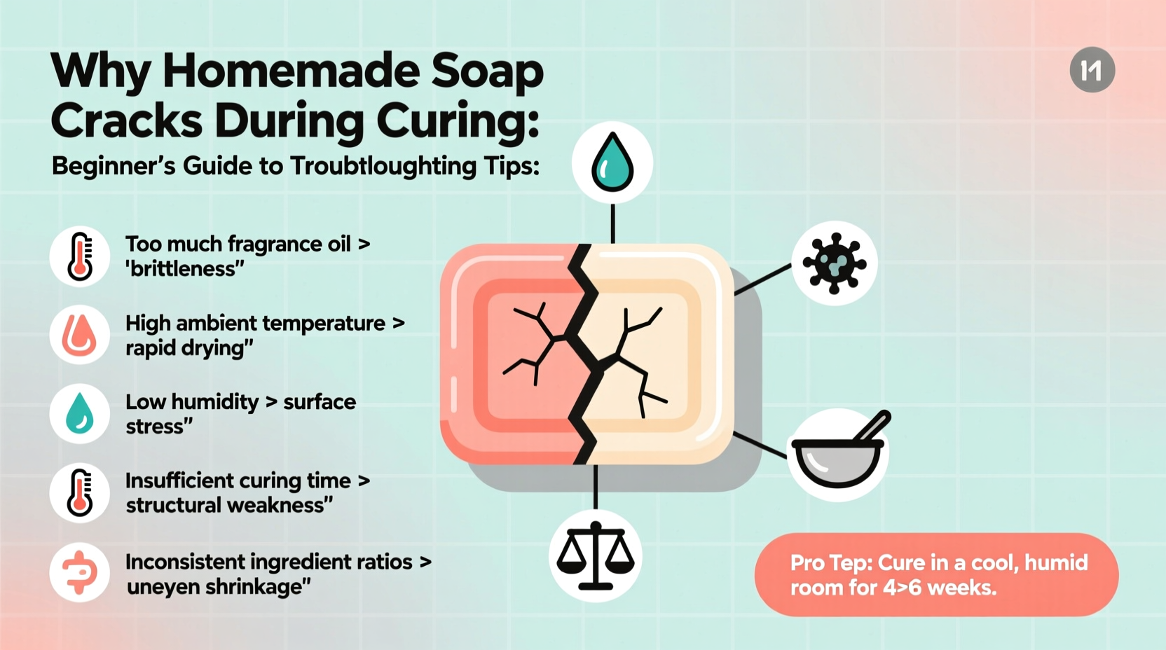 why does my homemade soap crack while curing beginner soapmaking solutions