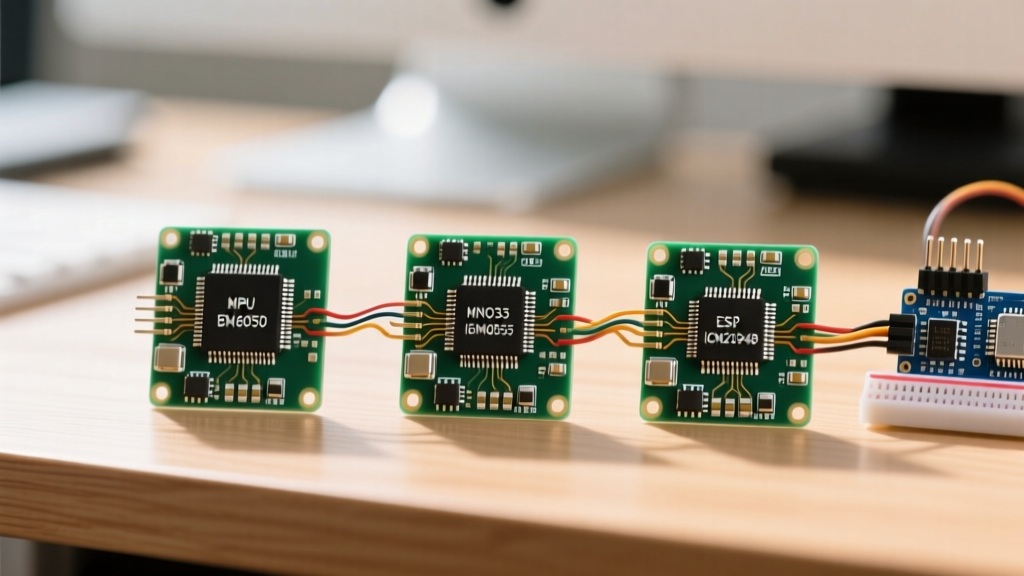 Gyroscope Sensor ESP32 Comparison: MPU6050 vs BNO055 vs ICM20948
