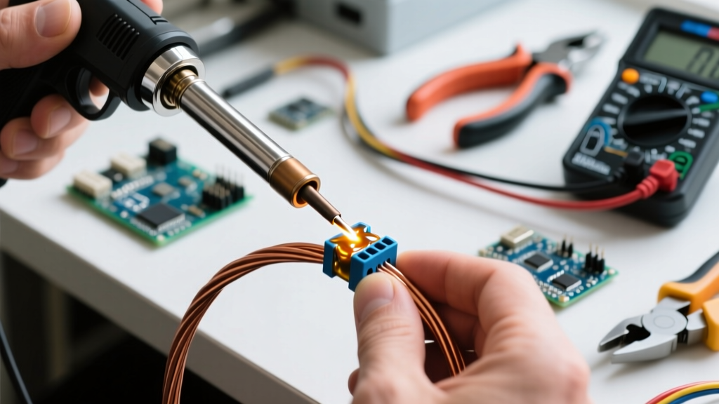 Gun Type Soldering Iron Techniques for Heavy-Duty Electrical