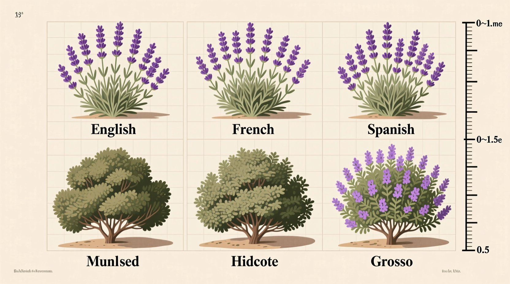 Lavender Bush Sizes: 7 Varieties Compared | TheHomeSprouts