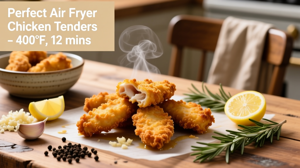How to Air Fry Frozen Raw Chicken Tenders Perfectly