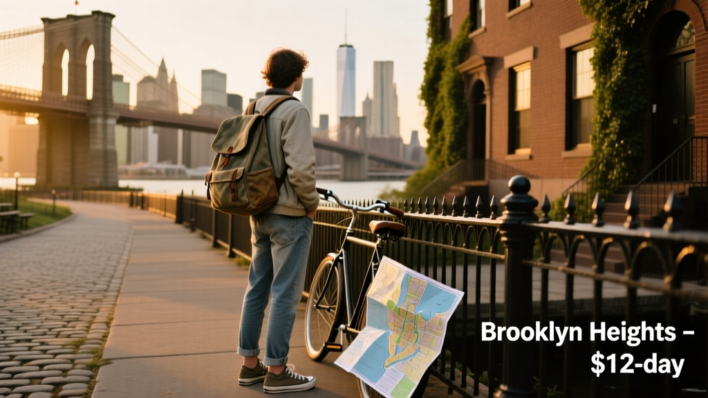 A Brief Taste of Brooklyn Heights: Historic Charm, Affordable Eats, and Riverside Views on a Backpacker’s Budget