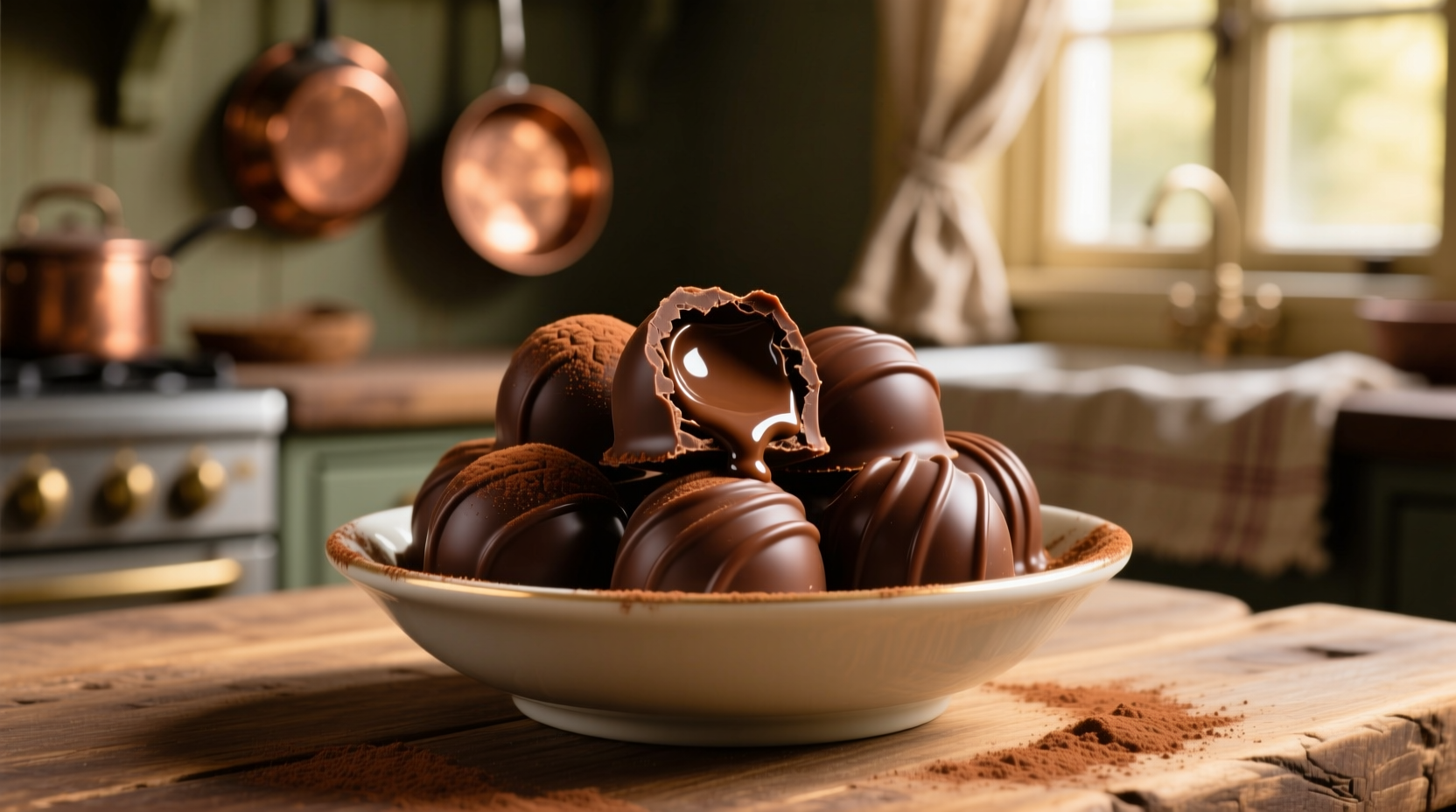 easy chocolate truffles