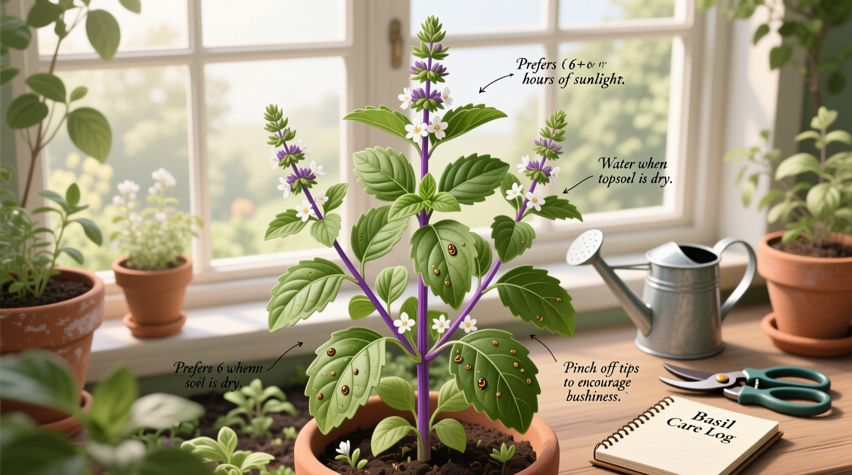7 Basil Care Tips for Maximum Yield | TheHomeSprouts
