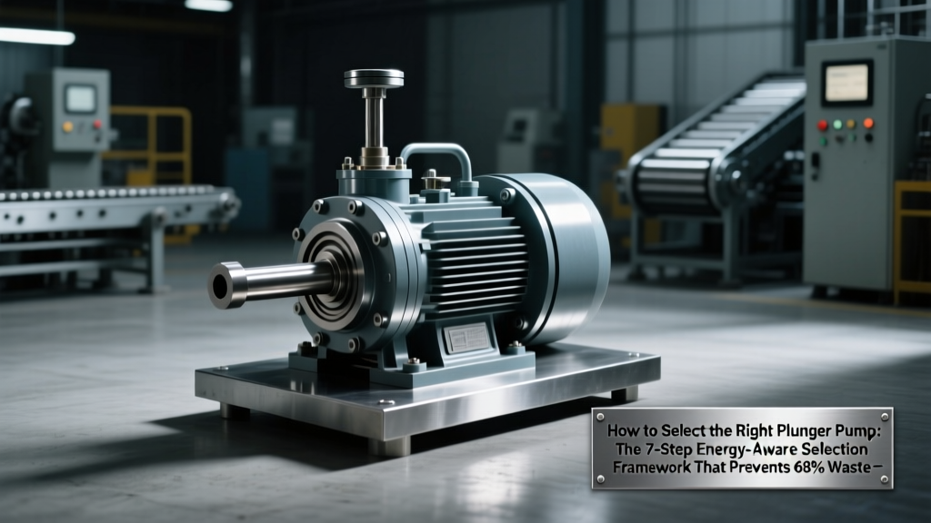 Plunger Pump Selection Guide: Avoid Oversizing & Failures