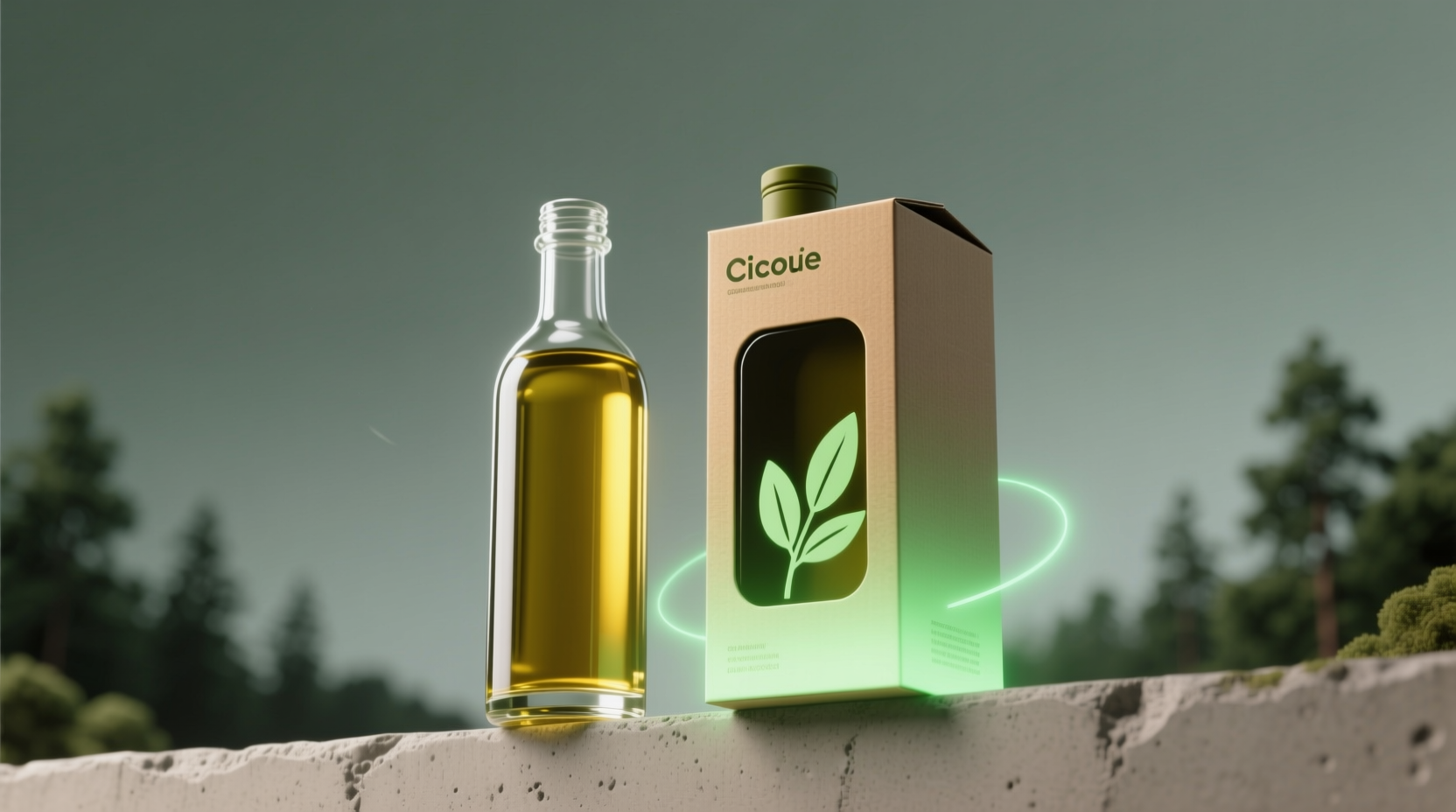 box olive oil may be greener than glass