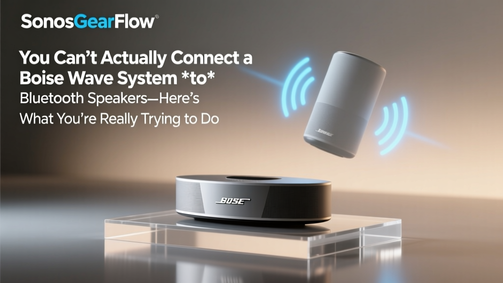 Bose Wave Bluetooth Connection: 3 Working Fixes (2026)