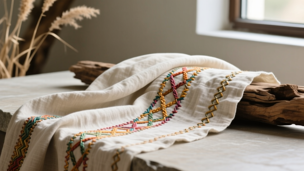 Embroidered Linen Fabric: A Designer’s Complete Guide