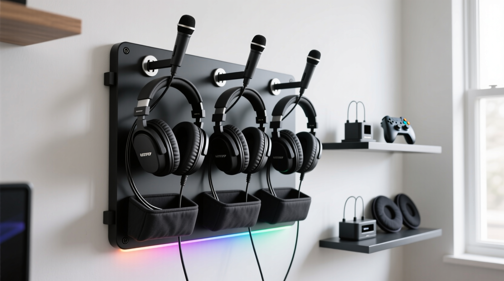 gaming headset closet storage tips