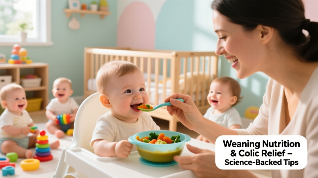 Weaning Nutrition for Babies and Its Impact on Colic: Evidence-Based Guidance for Parents and Caregivers