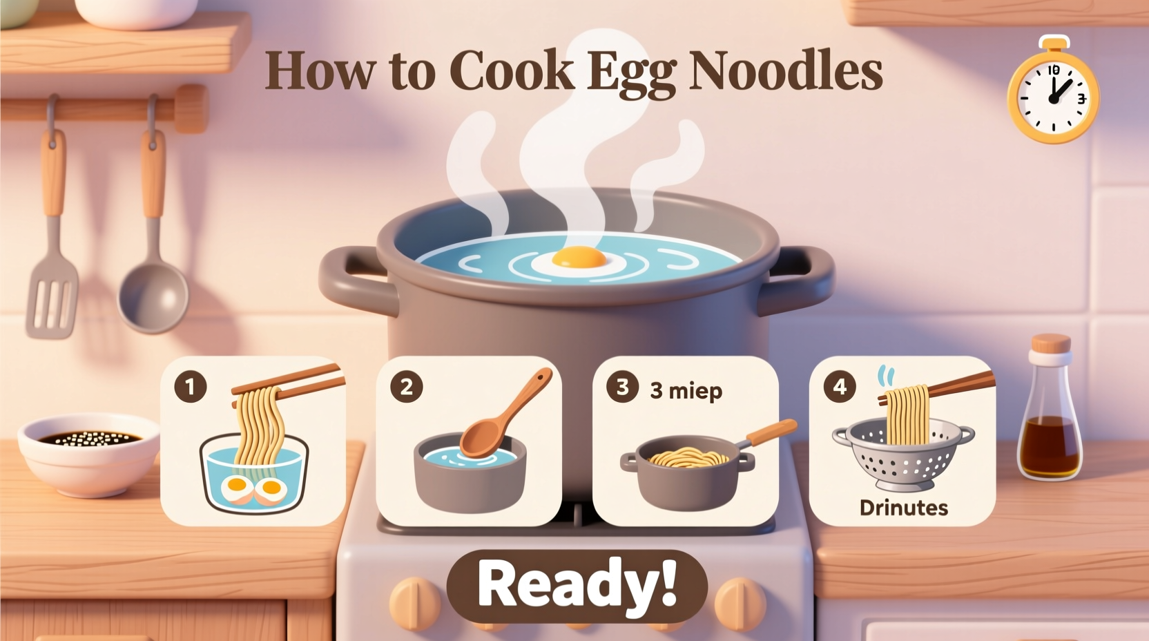 how to cook egg noodles