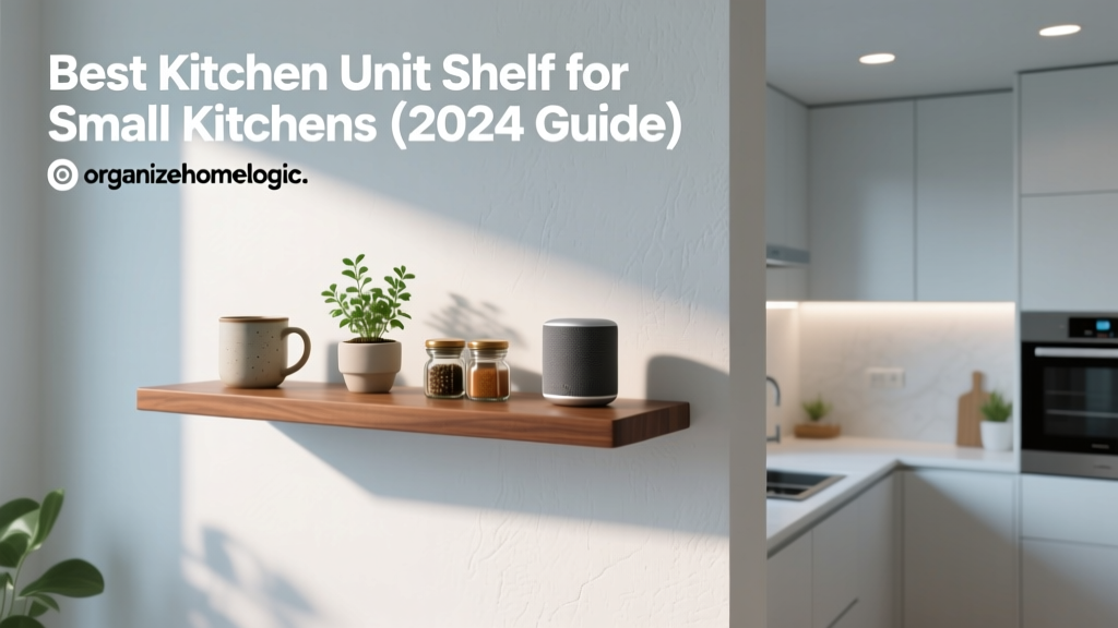 Best Kitchen Unit Shelves for Small Kitchens (2024)