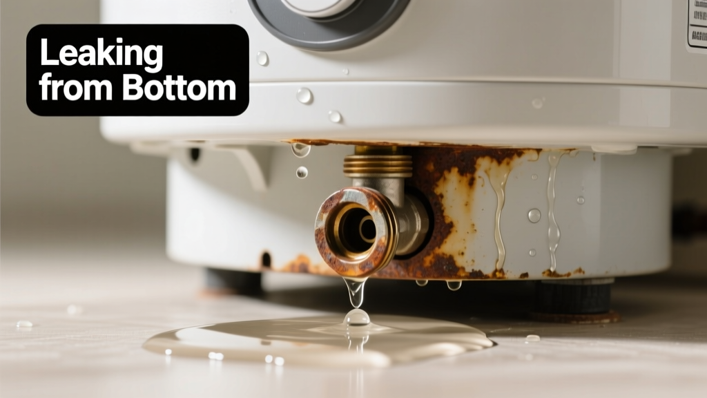 Water Heater Leaking From Bottom & Not Working: Quick Diagnosis