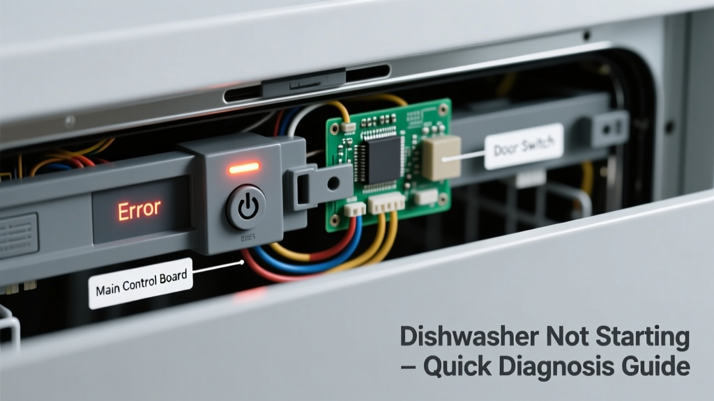 Dishwasher Not Starting: Quick Diagnosis Guide