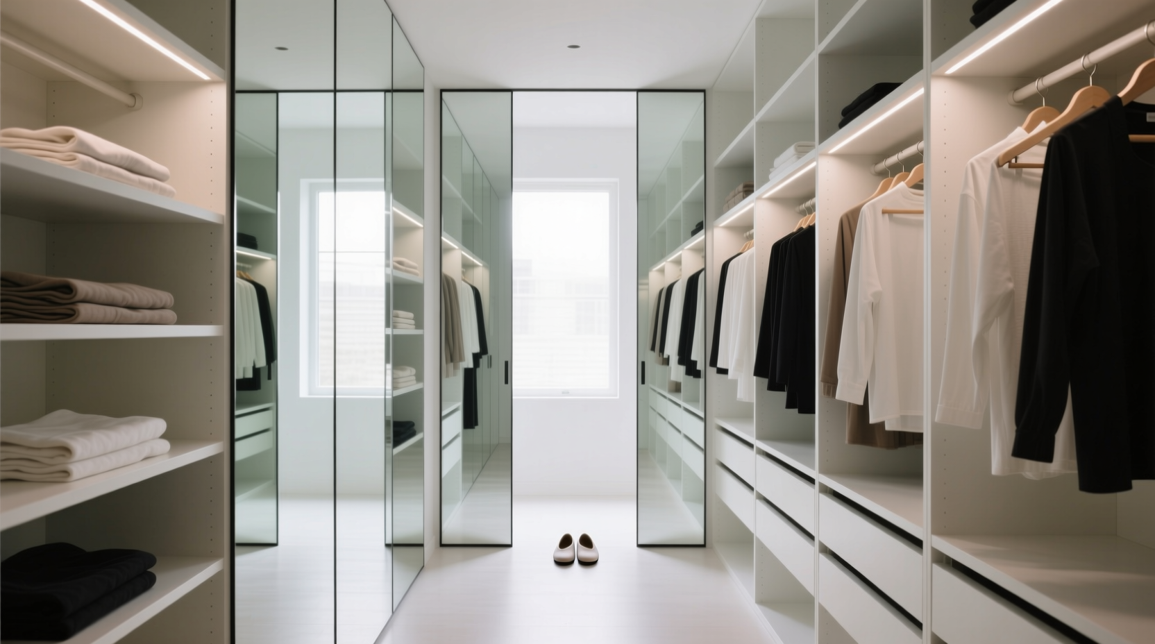 closet mirror wall worth it for small spaces