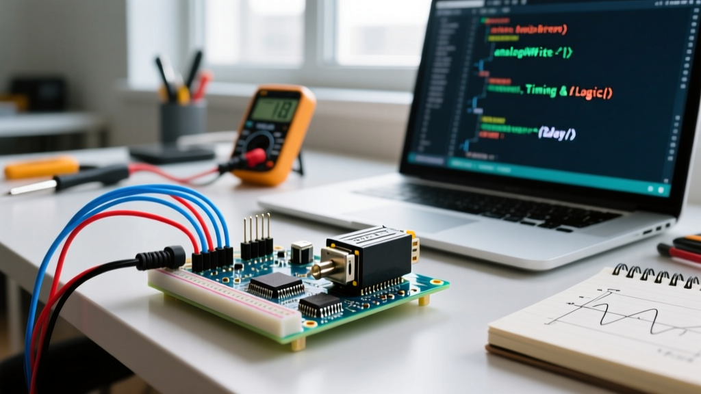 Fix Motor Code Arduino Errors: PWM, Timing & Logic