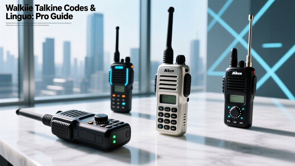 Walkie Talkie Codes & Lingo: Pro Guide