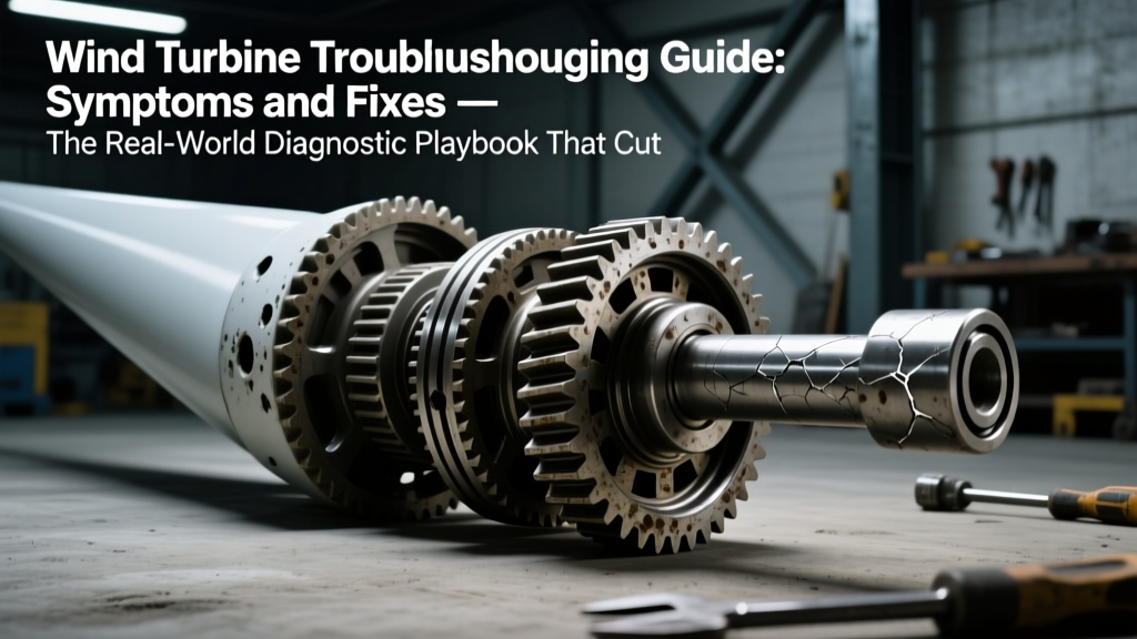 Wind Turbine Troubleshooting Guide: Cut Downtime 63%